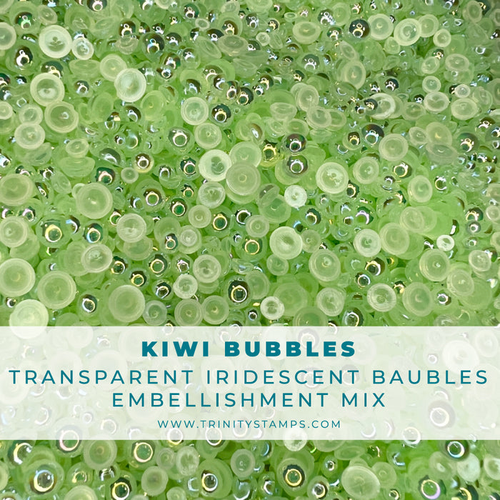 Kiwi Bubbles Embellishment Mix