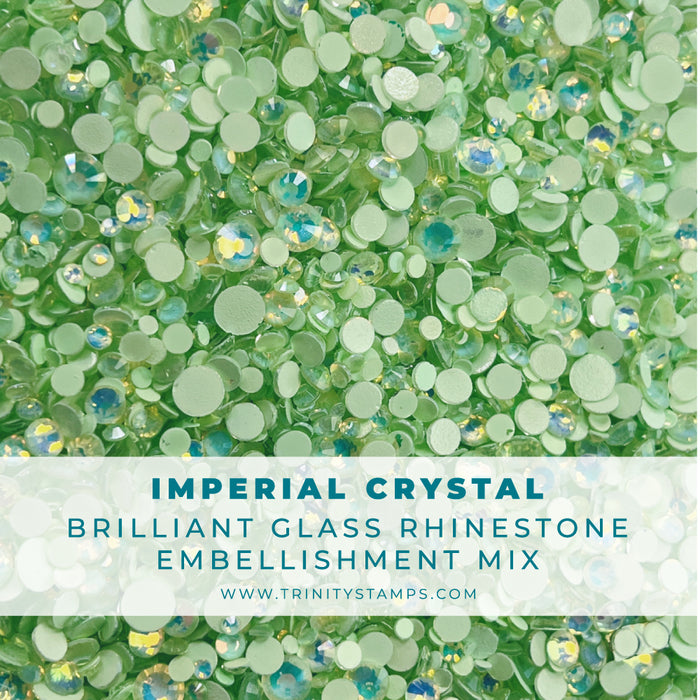 Imperial Crystal Brilliant Glass Rhinestone Embellishment Mix