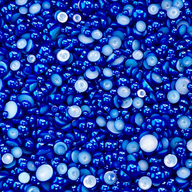 Royal Blue Satin Baubles