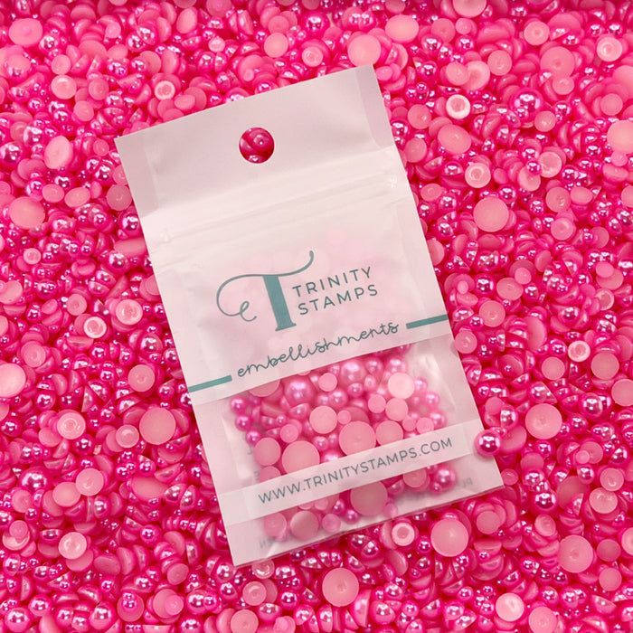 Popsicle Pink Baubles Embellishment Mix