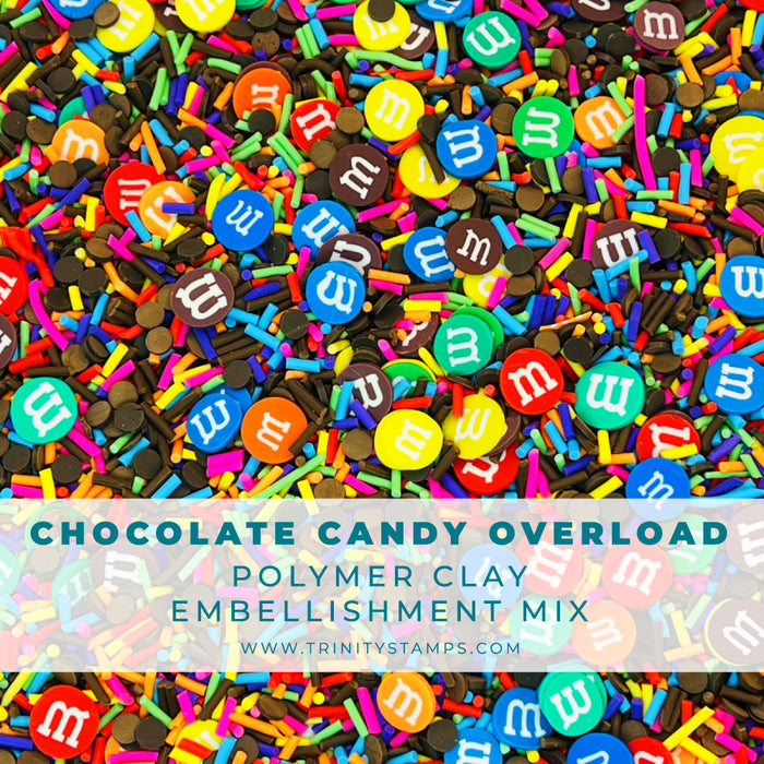 Candy Overload Chocolate Candy Overload Clay Embellishment Mix– Trinity Stamps