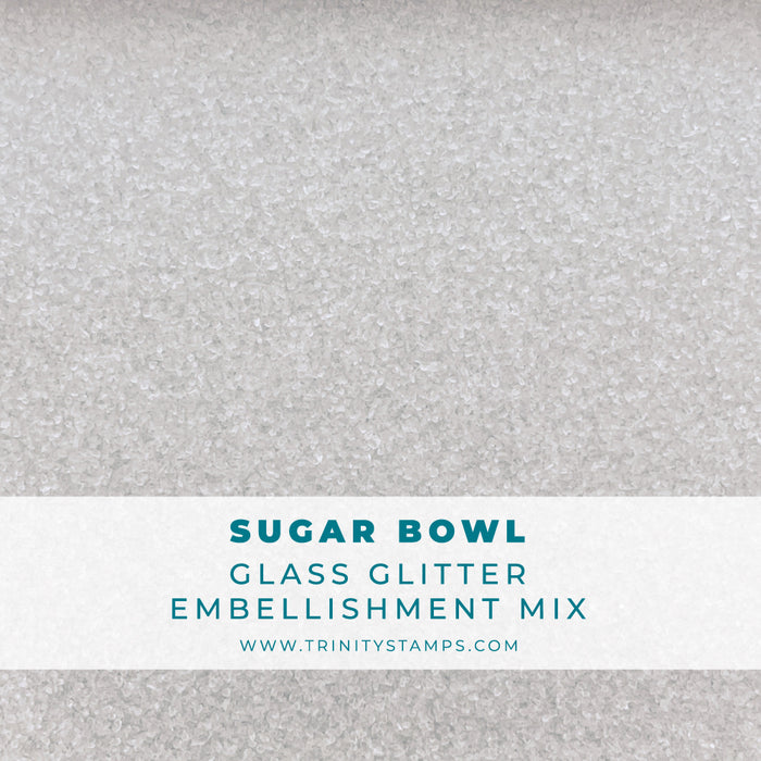 Sugar Bowl Glass Glitter