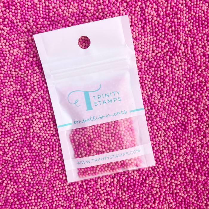 Pretty Pink Shaker Pop Embellishment Mix