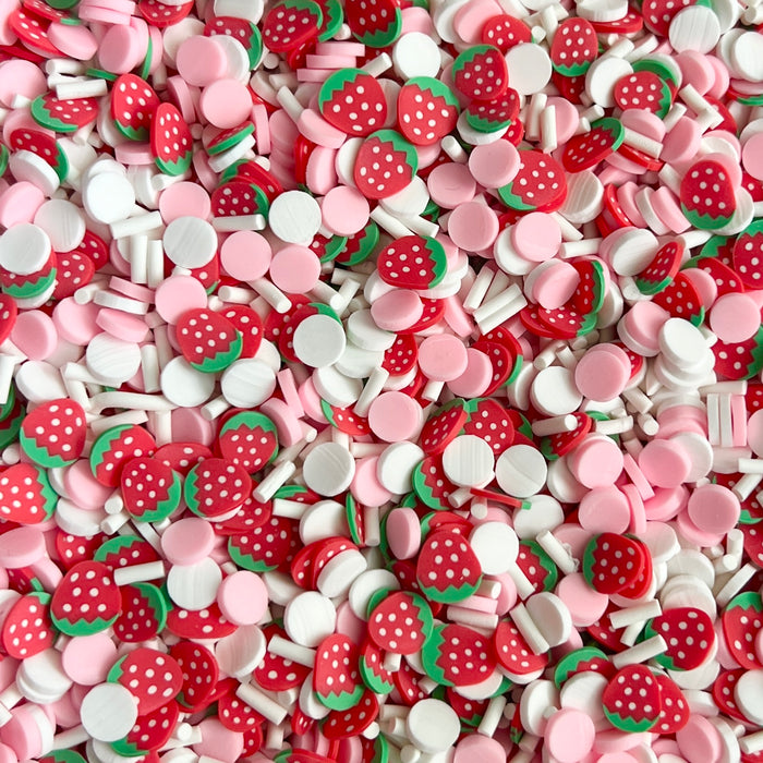 Strawberry Kiss Embellishment Mix