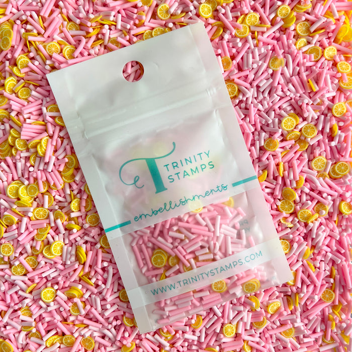 Pink Lemonade Embellishment Mix