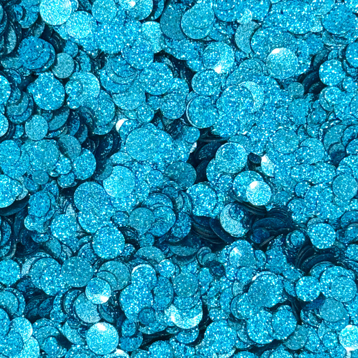 Ultramarine Sparkle Spots Flat Confetti Embellishment Mix