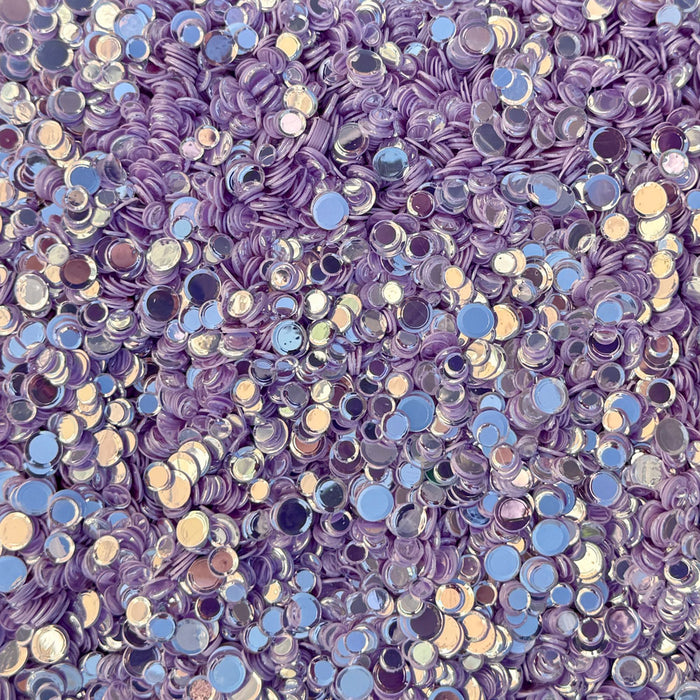Polished Amethyst Confetti Embellishments