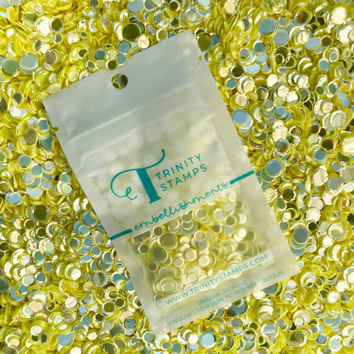 Polished Pineapple Confetti Embellishments