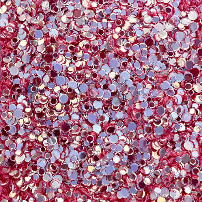 Polished Rose Confetti Embellishments