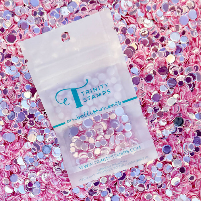Polished Blossom Confetti Embellishments