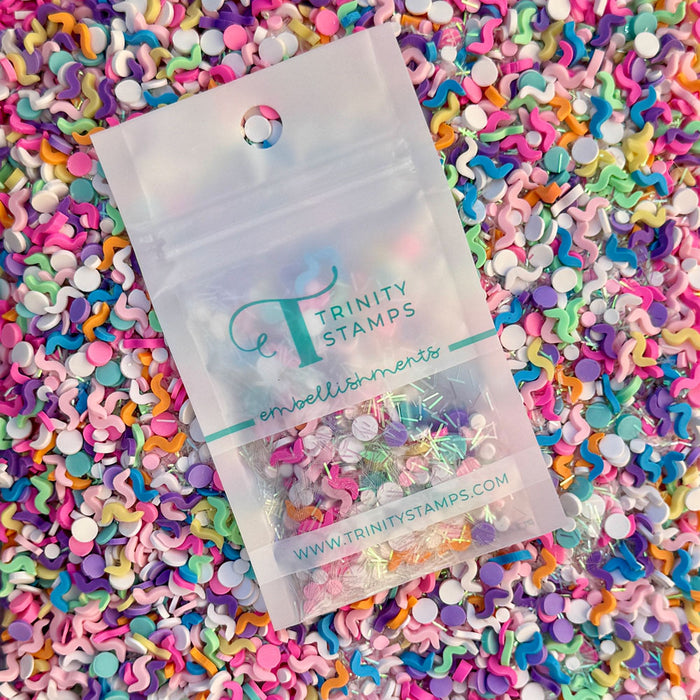 Playful Party Clay Embellishments