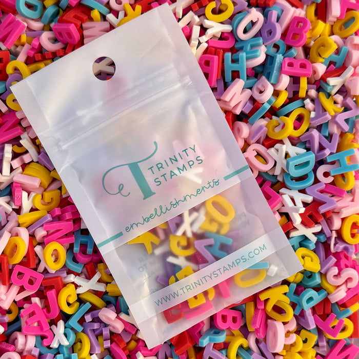 Alpha Mix Clay Embellishments