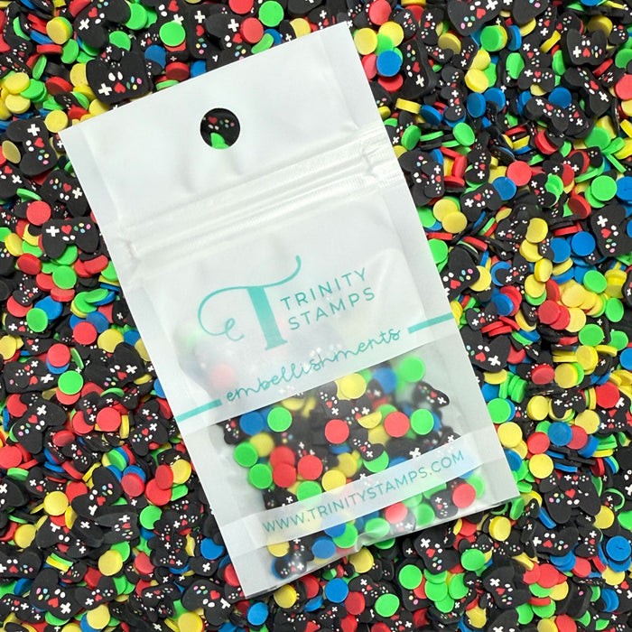 Control Issues Clay Embellishments