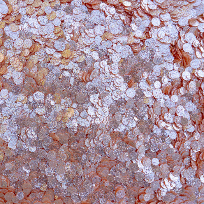 Papaya Sparkle Spots Confetti Embellishments