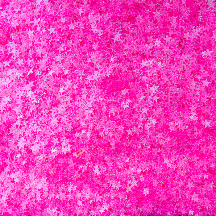 Bubblegum Sparkle Stars Confetti Embellishments