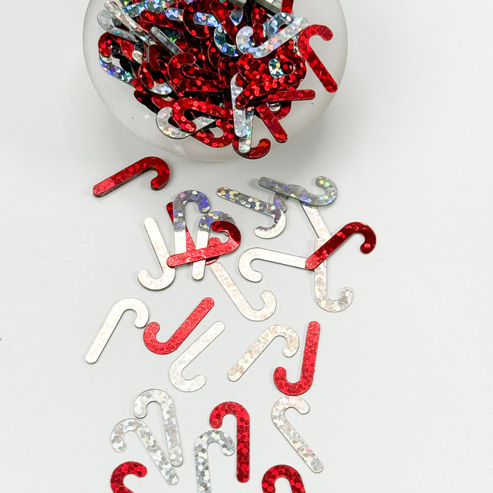 Twinkle Cane Confetti Embellishment Mix