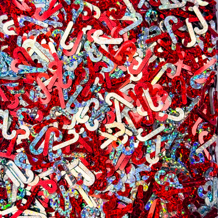 Twinkle Cane Confetti Embellishment Mix
