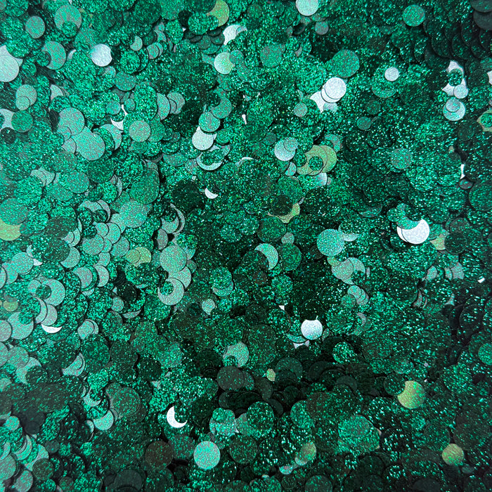 Evergreen Sparkle Spots Confetti Embellishments