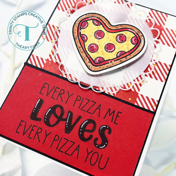 Every Pizza Me 3x4 Stamp Set