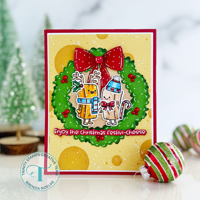 Festivi-cheese 4x6 Stamp Set
