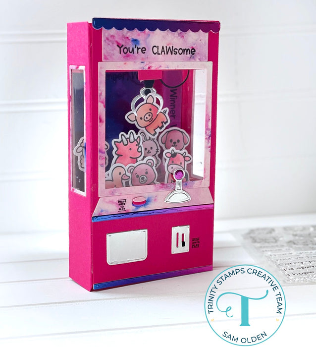 A-2 Window Box Card Die Set