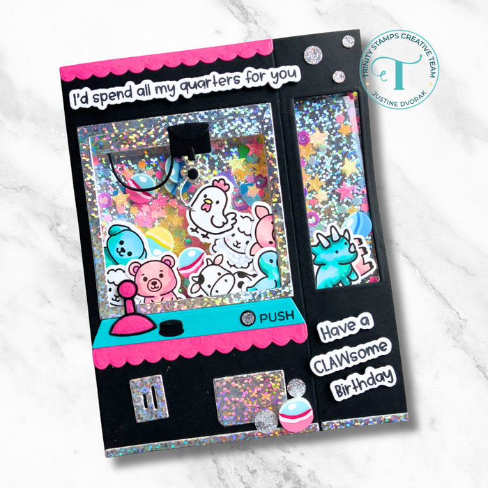 A-2 Window Box Card Die Set