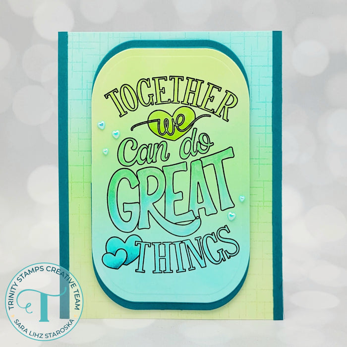 Great Things Together 3x4 Stamp Set- Love Dani Collection