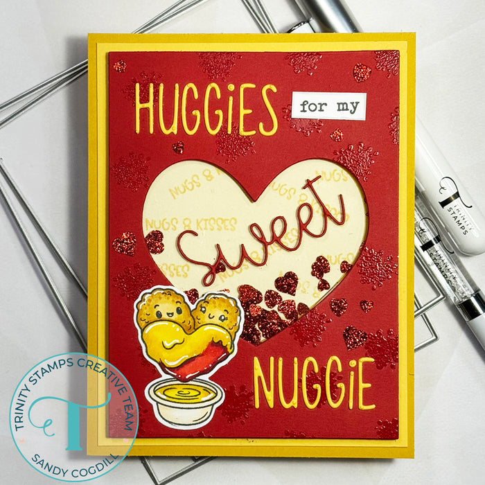 Nugs & Kisses 4x8 Stamp Set