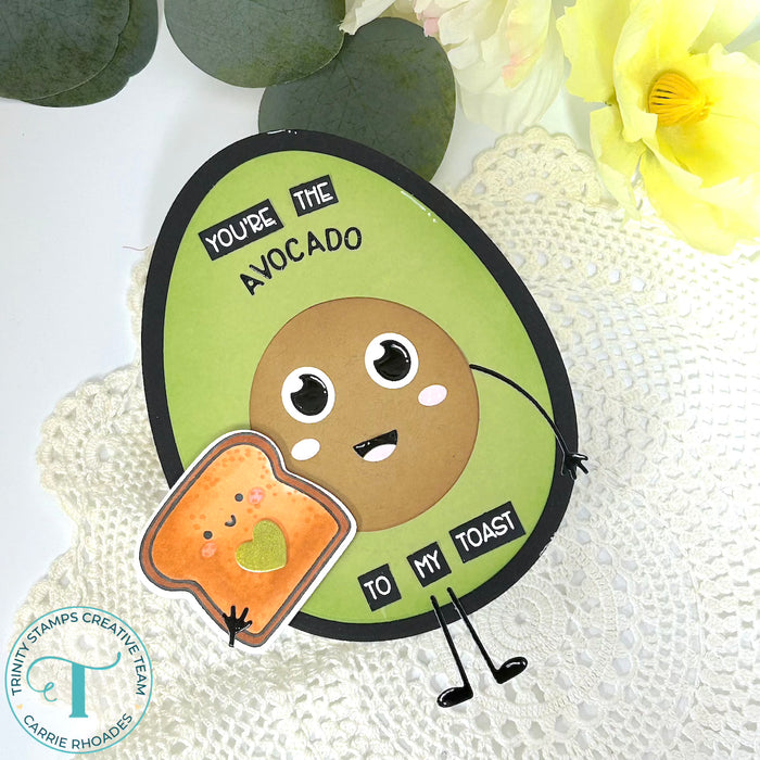 Egg-Shaped Card Die Set