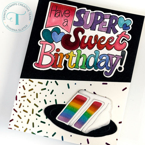 Pantry Box Greetings 4x8 Stamp Set - Love, Dani Collection