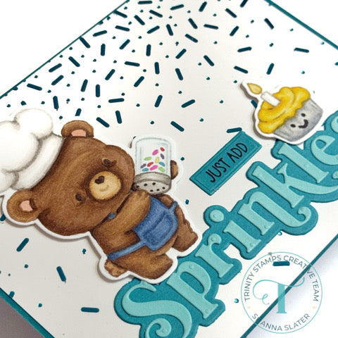 Just Add Sprinkles 4x8 Stamp Set