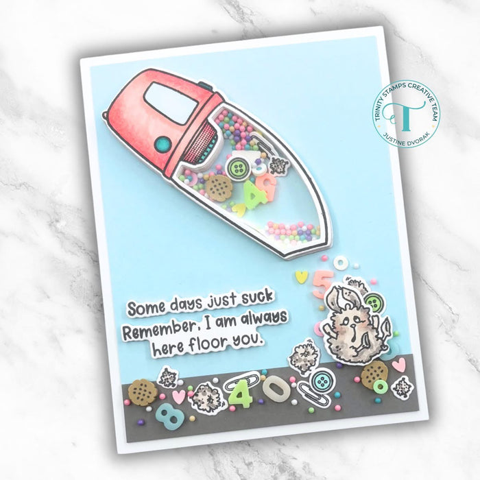 Sucky Day Support 4x6 Stamp Set & Coordinating Die Set