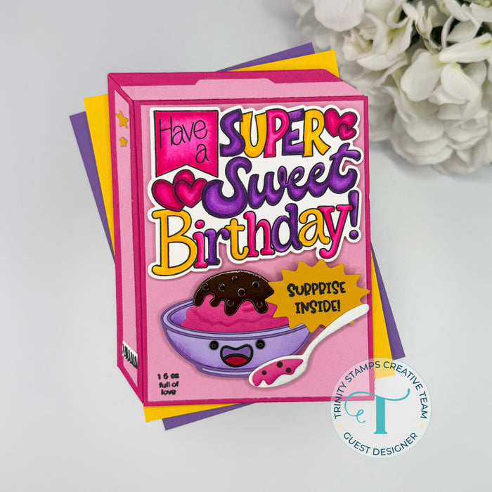 Pantry Box Greetings 4x8 Stamp Set - Love, Dani Collection