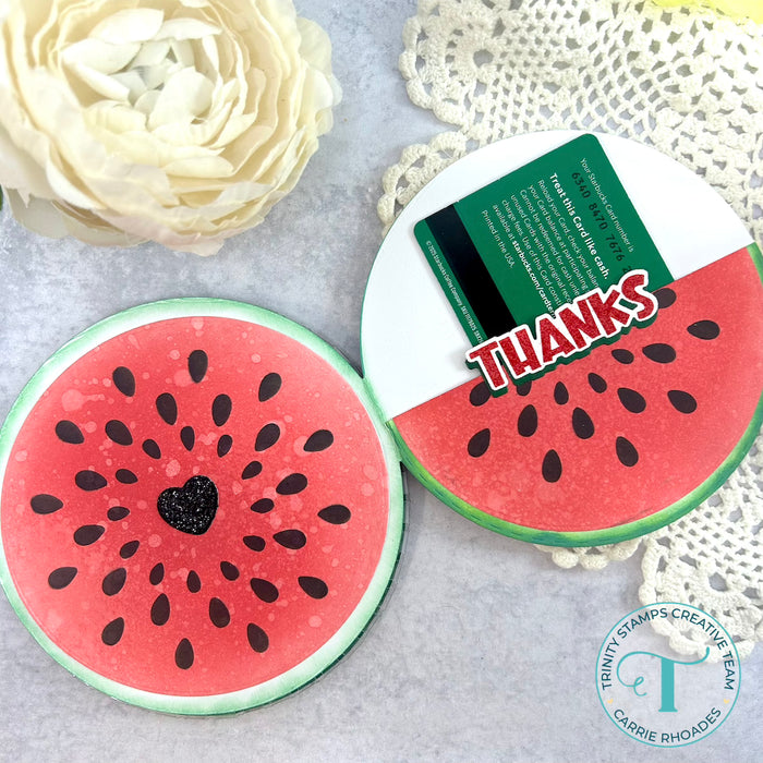 Watermelon Circle Add-on 6x9 Stencil