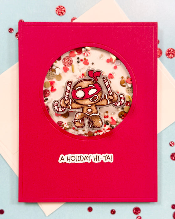 Ninja-Bread Man 4x8 Stamp Set