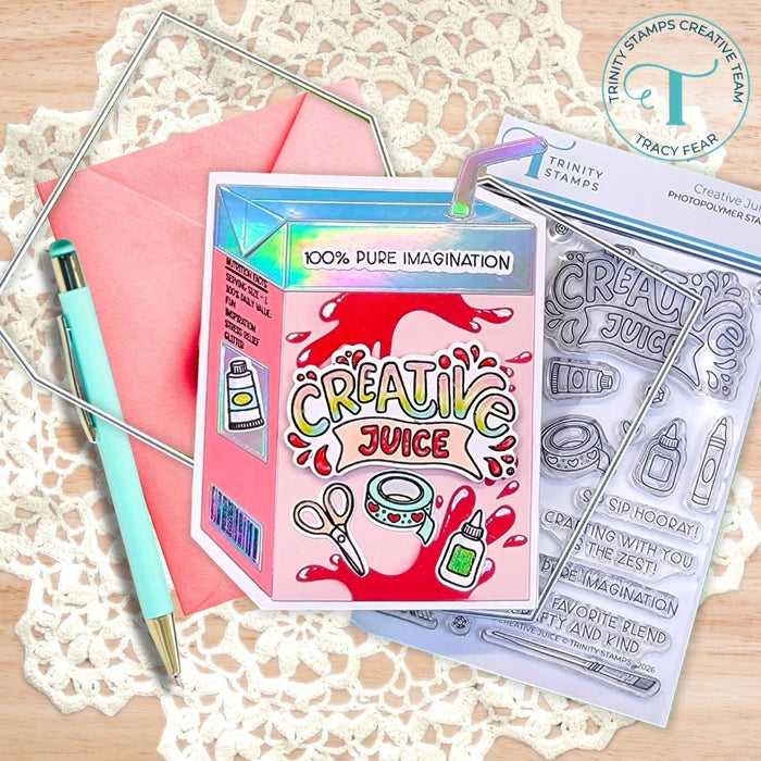 Juice Box Shaped Card Die Set