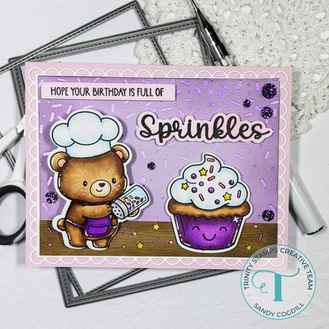Just Add Sprinkles 4x8 Stamp Set
