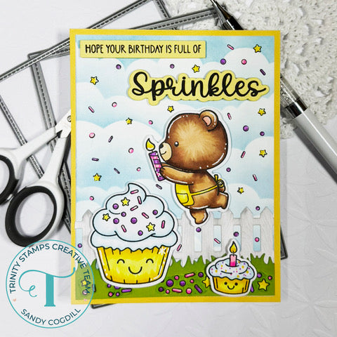 Just Add Sprinkles 4x8 Stamp Set