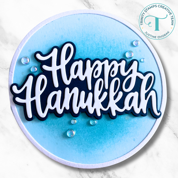 Large Hanukkah Sentiment Die Set