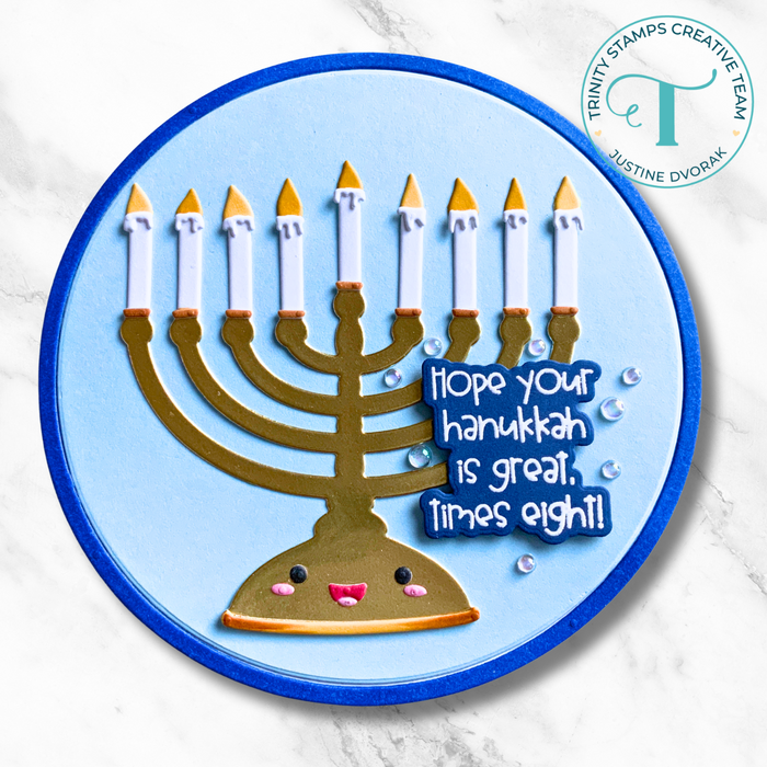 Little Menorah Die Set