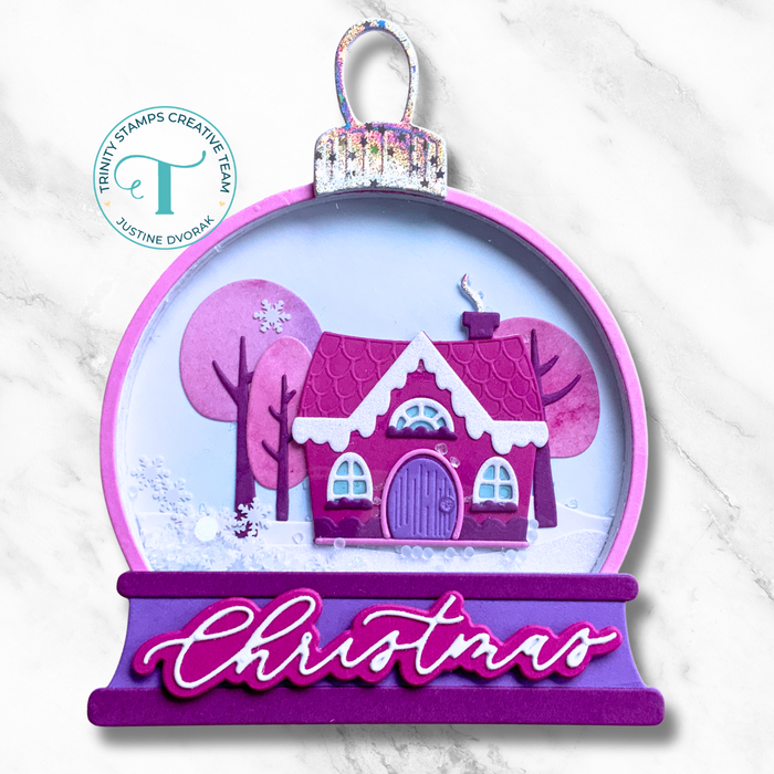 Snowglobe Circle Card Add-On Die Set
