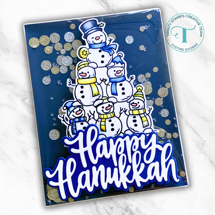 Large Hanukkah Sentiment Die Set