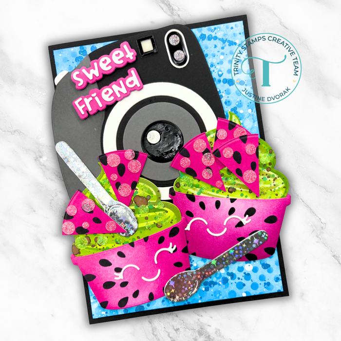 Watermelon Circle Add-on 6x9 Stencil