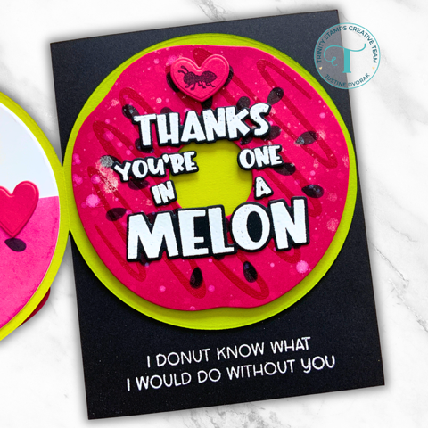 Thanks A Melon 3x3 Stamp and Die Set