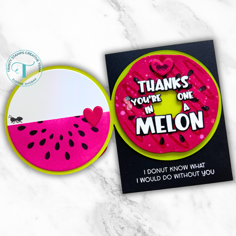 Thanks A Melon 3x3 Stamp and Die Set