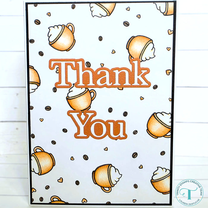Little Latte 3x4 Stamp Set