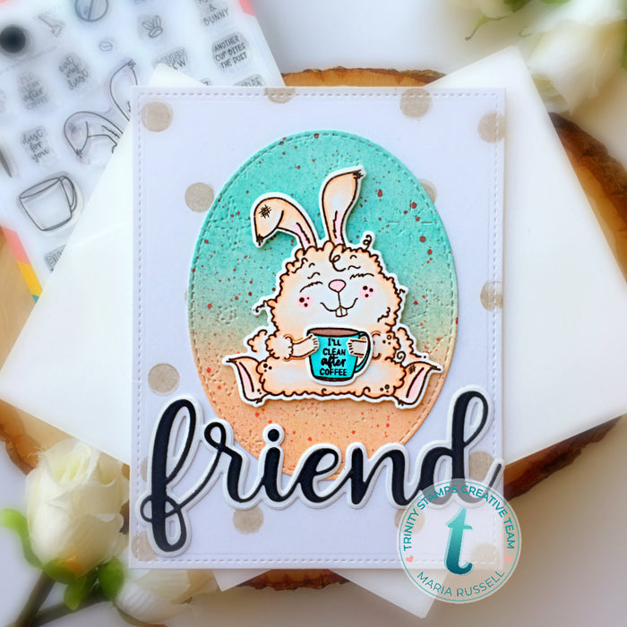 Dir-tea Bunny 4x4 Stamp Set