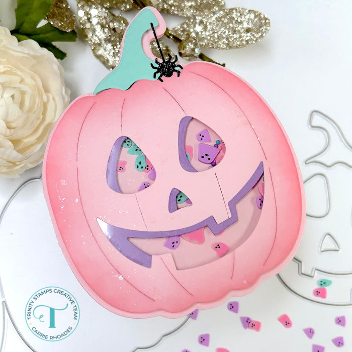 Pumpkin Shaped Card Die Set