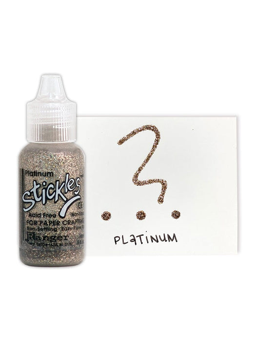 Stickles™ Glitter Glue Platinum, 0.5oz