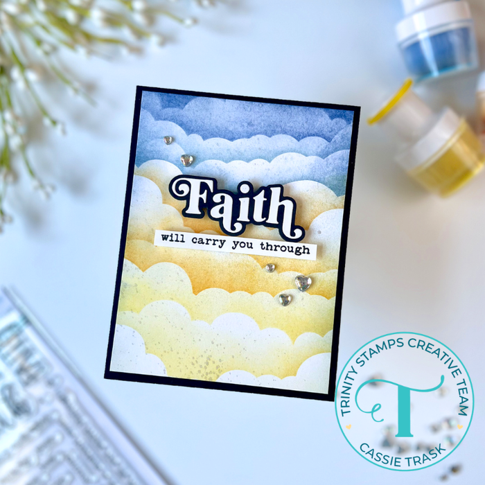 Simply Sentimental - Faith 4x8 Stamp Set